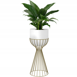 Stojan na kvety - Metalovestudio stojan na kvety 46 cm kovový
